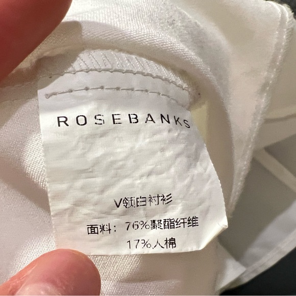 Designer white blouse - Picture 4 of 4